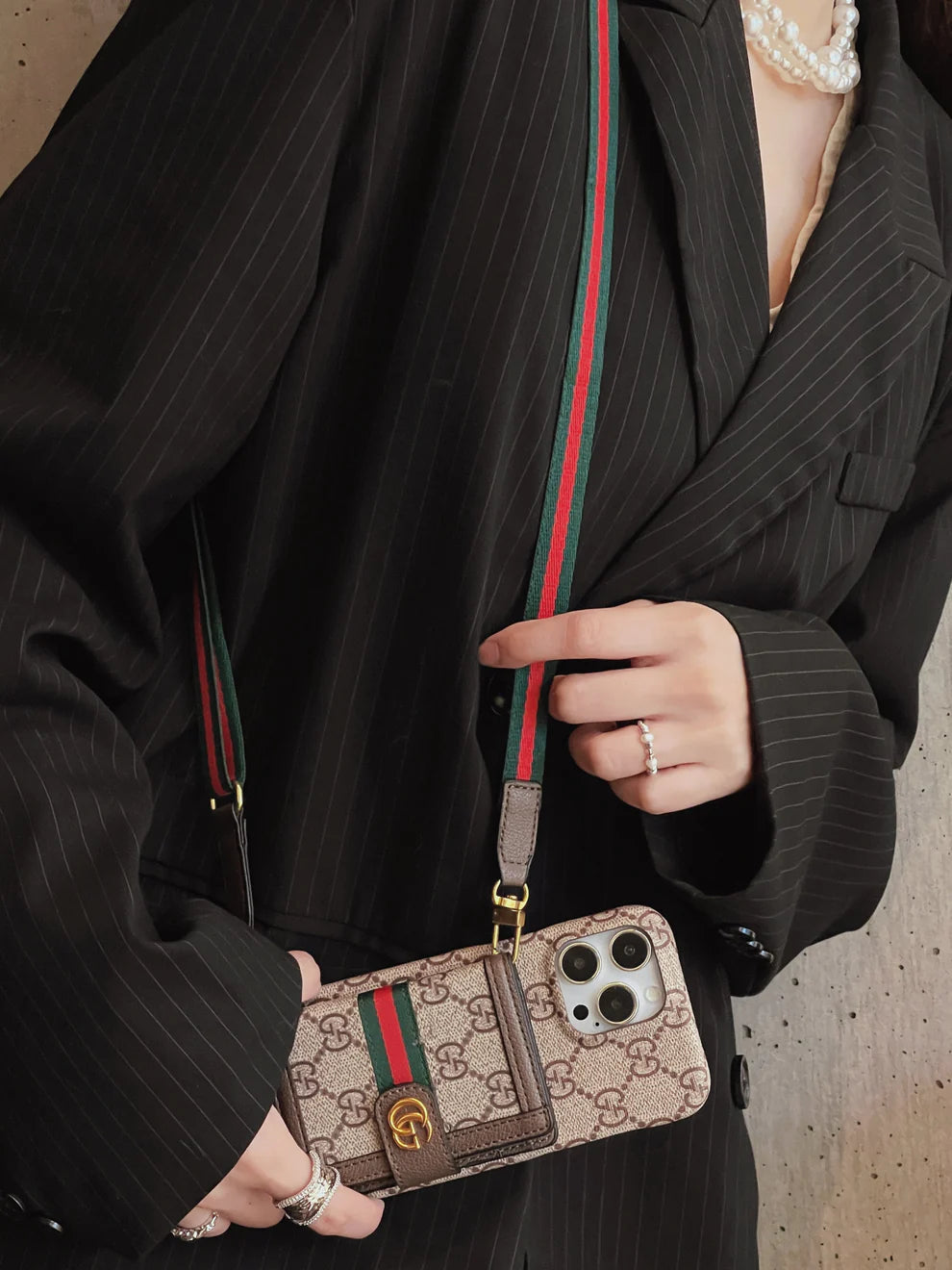 GG💕 luxury iPhone case