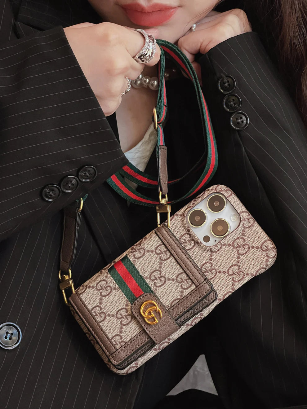 GG💕 luxury iPhone case